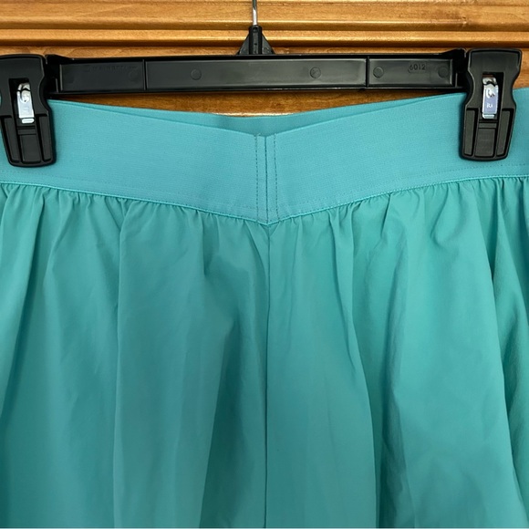 PopFlex On The Run Ruffle Athletic Workout Shorts Blue Size 1x - Picture 5 of 10